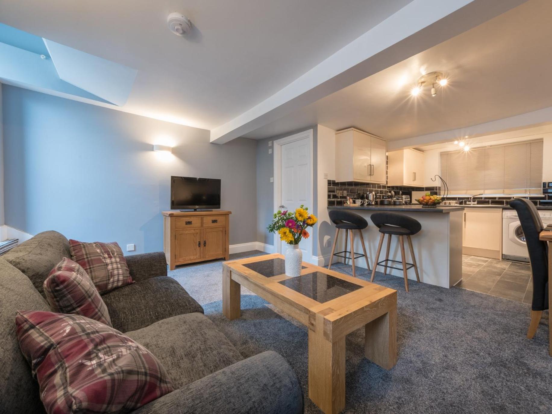 Southernhay Basement Apartment Exeter Zimmer foto